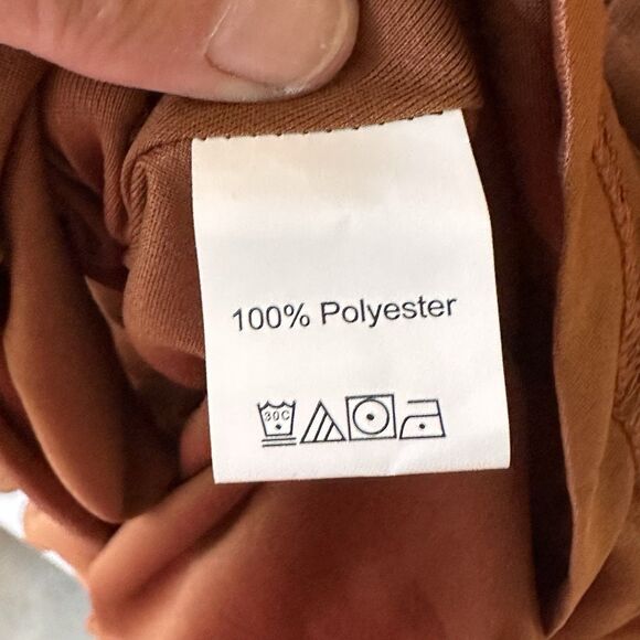 Rustty Dustty Dress Women's XL Burnt Orange Cottagecore Western Boho NWT - Picture 14 of 15